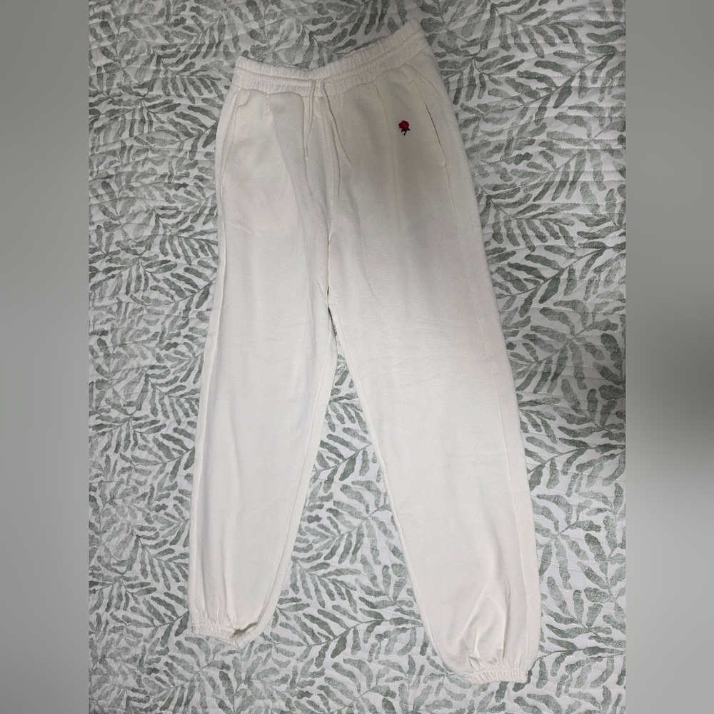 Old Navy White Jogger Pants